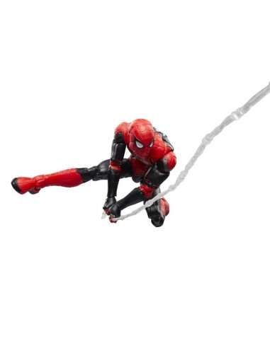 FIGURA DE ACCIÓN MARVEL LEGENDS SERIES SPIDERMAN LEJOS DE CASA SPIDER-MAN (UPGRADED SUIT)