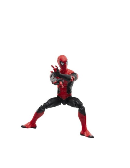 FIGURA DE ACCIÓN MARVEL LEGENDS SERIES SPIDERMAN LEJOS DE CASA SPIDER-MAN (UPGRADED SUIT)