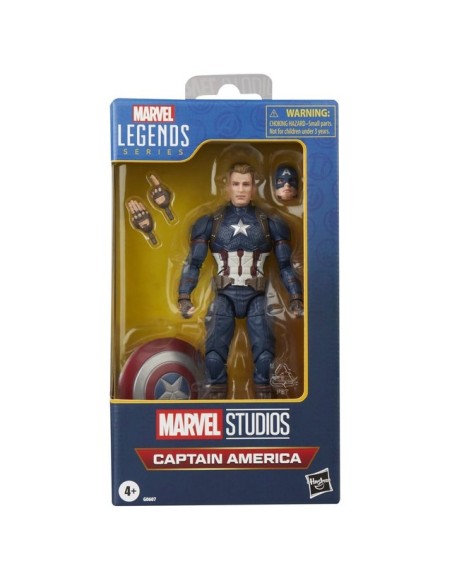 FIGURA DE ACCIÓN MARVEL AVENGERS LEGENDS SERIES ENDGAME CAPITÁN AMÉRICA