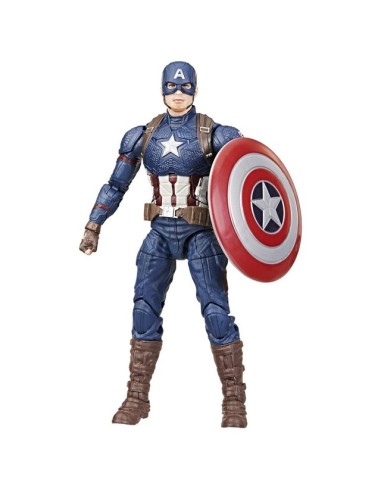FIGURA DE ACCIÓN MARVEL AVENGERS LEGENDS SERIES ENDGAME CAPITÁN AMÉRICA