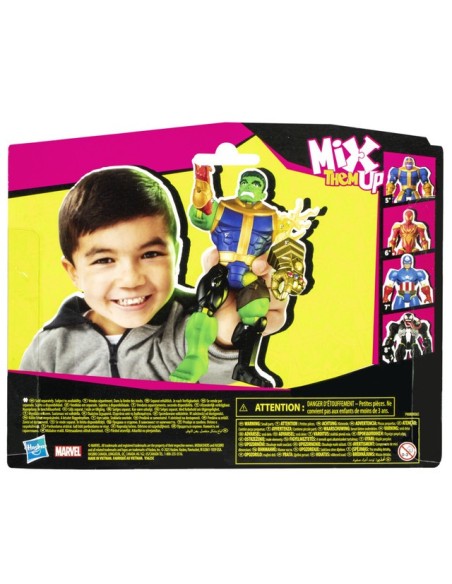 FIGURA DE ACCIÓN MARVEL AVENGERS MIXMASHERS HULK