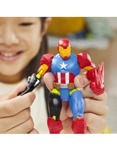 FIGURA DE ACCIÓN MARVEL AVENGERS MIXMASHERS IRON MAN