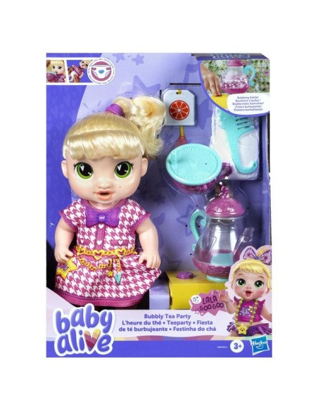 MUÑECA BABY ALIVE FIESTA DE TÉ BURBUJEANTE LALA GOOGOO
