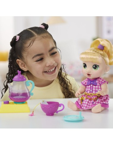MUÑECA BABY ALIVE FIESTA DE TÉ BURBUJEANTE LALA GOOGOO