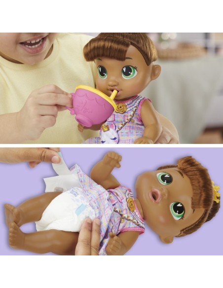 MUÑECA BABY ALIVE FIESTA DE TÉ BURBUJEANTE SOPHIA SPARKLE
