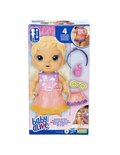 MUÑECA BABY ALIVE BEBÉ SPA MULTICOLOR CABELLO RUBIO 2