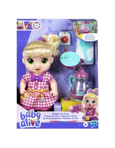 MUÑECA BABY ALIVE FIESTA DE TÉ BURBUJEANTE LALA GOOGOO