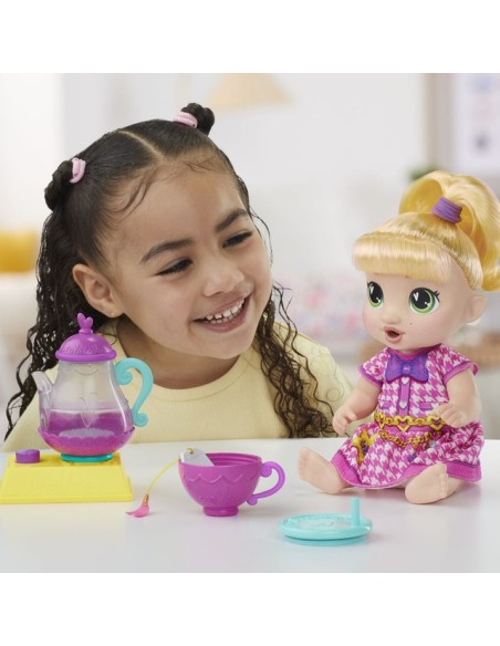 MUÑECA BABY ALIVE FIESTA DE TÉ BURBUJEANTE LALA GOOGOO