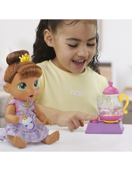 MUÑECA BABY ALIVE FIESTA DE TÉ BURBUJEANTE SOPHIA SPARKLE