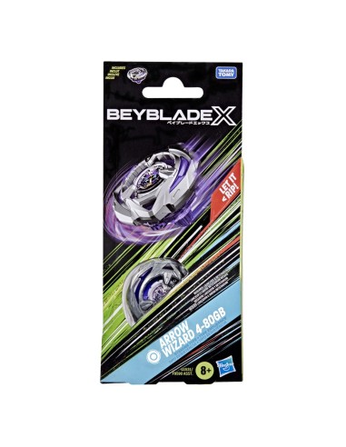 TROMPO BEYBLADE X KIT INICIAL ARROW WIZARD 4-80GB