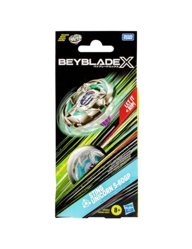 TROMPO BEYBLADE X KIT DE REFUERZO STING UNICORN 5-60GP