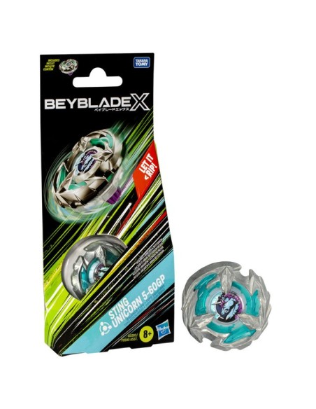TROMPO BEYBLADE X KIT DE REFUERZO STING UNICORN 5-60GP