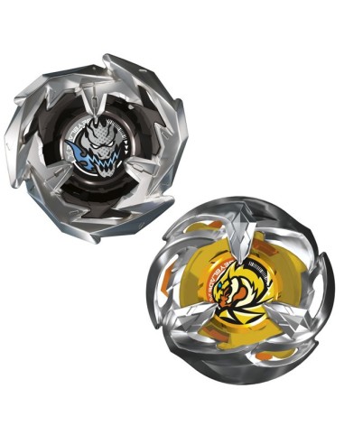 TROMPO BEYBLADE X PACK DOBLE GALE WYVERN 3-60T Y SWORD DRAN 3-80B