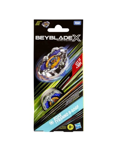 TROMPO BEYBLADE X KIT DE REFUERZO ROAR TYRANNO 9-60GF