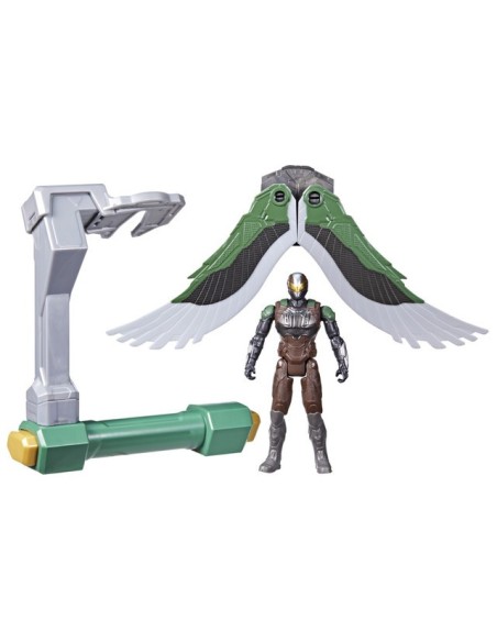 FIGURA DE ACCIÓN MARVEL EPIC HERO SERIES CAPITÁN AMÉRICA BRAVE NEW WORLD VUELO CONTROLADO FALCON