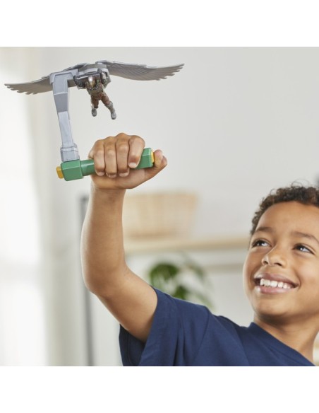 FIGURA DE ACCIÓN MARVEL EPIC HERO SERIES CAPITÁN AMÉRICA BRAVE NEW WORLD VUELO CONTROLADO FALCON