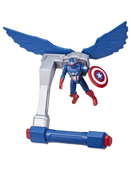FIGURA DE ACCIÓN MARVEL EPIC HERO SERIES BRAVE NEW WORLD VUELO CONTROLADO CAPITÁN AMÉRICA