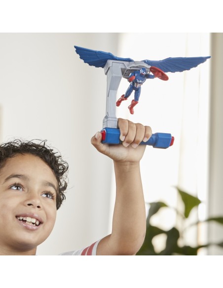 FIGURA DE ACCIÓN MARVEL EPIC HERO SERIES BRAVE NEW WORLD VUELO CONTROLADO CAPITÁN AMÉRICA