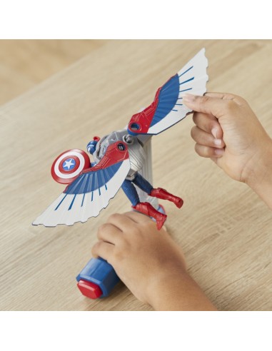 FIGURA DE ACCIÓN MARVEL EPIC HERO SERIES BRAVE NEW WORLD VUELO CONTROLADO CAPITÁN AMÉRICA