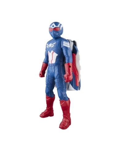 FIGURA DE ACCIÓN MARVEL AVENGERS BRAVE NEW WORLD MODO VUELO CAPITÁN AMÉRICA