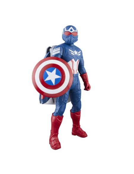 FIGURA DE ACCIÓN MARVEL AVENGERS BRAVE NEW WORLD MODO VUELO CAPITÁN AMÉRICA