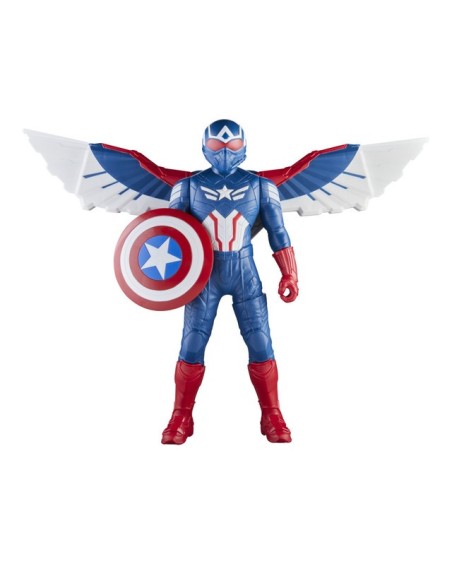 FIGURA DE ACCIÓN MARVEL AVENGERS BRAVE NEW WORLD MODO VUELO CAPITÁN AMÉRICA