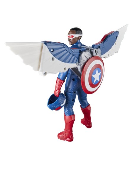 FIGURA DE ACCIÓN MARVEL AVENGERS BRAVE NEW WORLD MODO VUELO CAPITÁN AMÉRICA