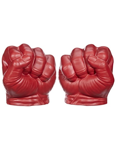GUANTE MARVEL AVENGERS CAPITÁN AMÉRICA BRAVE NEW WORLD SÚPER PUÑOS GAMMA HULK ROJO