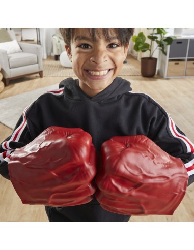 GUANTE MARVEL AVENGERS CAPITÁN AMÉRICA BRAVE NEW WORLD SÚPER PUÑOS GAMMA HULK ROJO