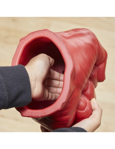 GUANTE MARVEL AVENGERS CAPITÁN AMÉRICA BRAVE NEW WORLD SÚPER PUÑOS GAMMA HULK ROJO