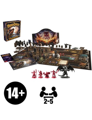 JUEGO DE MESA HASBRO GAMES AVALON HILL HEROQUEST EL DESPERTAR