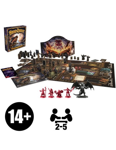JUEGO DE MESA HASBRO GAMES AVALON HILL HEROQUEST EL DESPERTAR