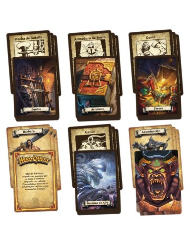 JUEGO DE MESA HASBRO GAMES AVALON HILL HEROQUEST EL DESPERTAR