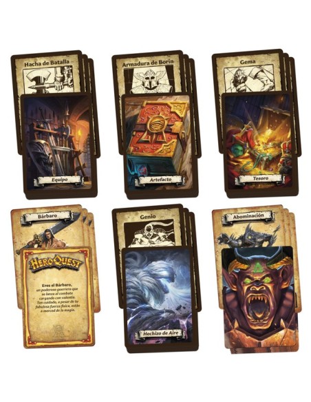 JUEGO DE MESA HASBRO GAMES AVALON HILL HEROQUEST EL DESPERTAR
