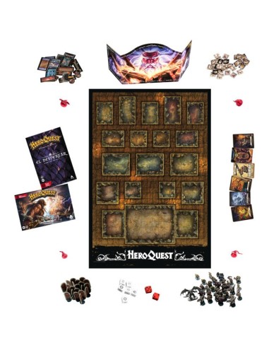 JUEGO DE MESA HASBRO GAMES AVALON HILL HEROQUEST EL DESPERTAR