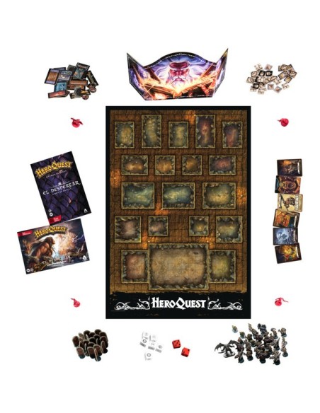 JUEGO DE MESA HASBRO GAMES AVALON HILL HEROQUEST EL DESPERTAR