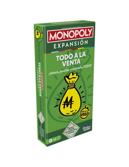 JUEGO DE MESA MONOPOLY EXPANSIÓN TODO A LA VENTA
