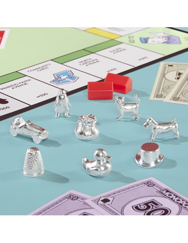 JUEGO DE MESA MONOPOLY CLÁSICO