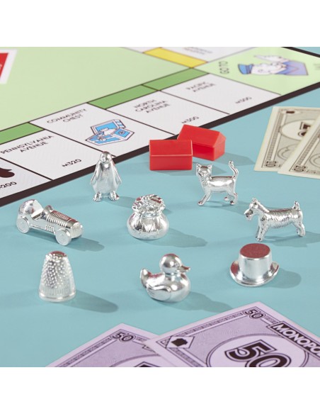 JUEGO DE MESA MONOPOLY CLÁSICO