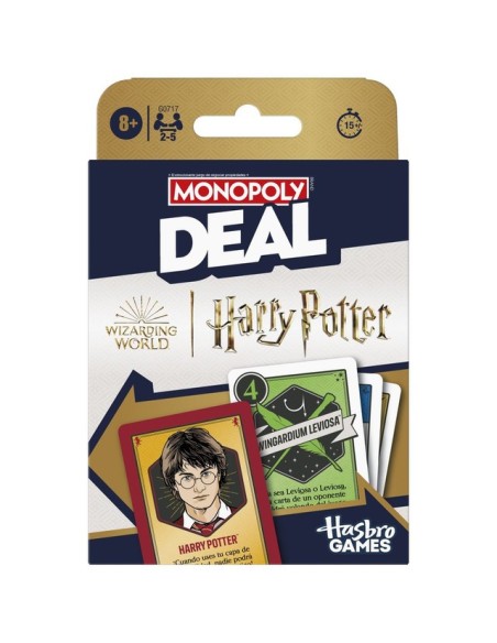 JUEGO DE MESA MONOPOLY DEAL HARRY POTTER