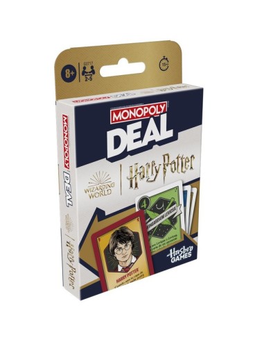 JUEGO DE MESA MONOPOLY DEAL HARRY POTTER