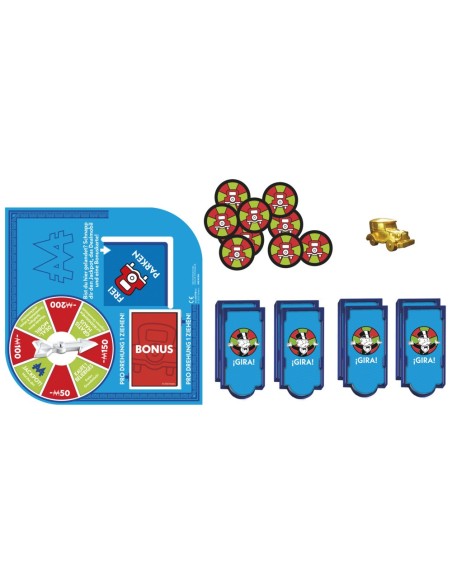 JUEGO DE MESA MONOPOLY EXPANSIÓN GRAN PREMIO PARKING GRATUITO