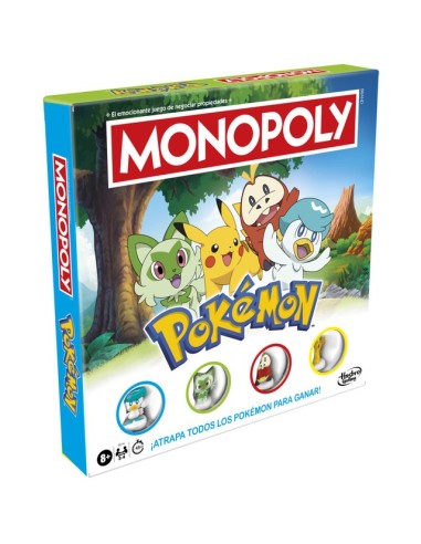 JUEGO DE MESA MONOPOLY EDICIÓN POKÉMON