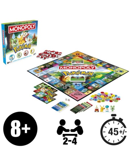 JUEGO DE MESA MONOPOLY EDICIÓN POKÉMON