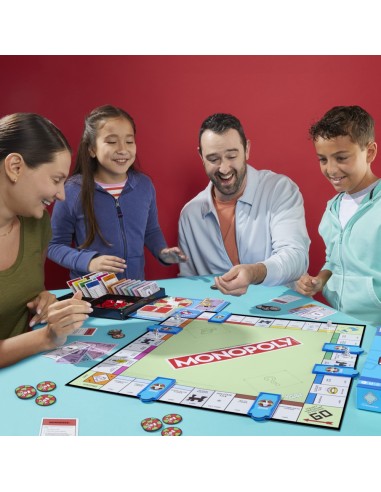 JUEGO DE MESA MONOPOLY EXPANSIÓN GRAN PREMIO PARKING GRATUITO