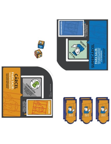 JUEGO DE MESA MONOPOLY EXPANSIÓN VE A LA CÁRCEL