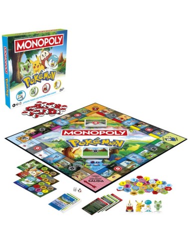 JUEGO DE MESA MONOPOLY EDICIÓN POKÉMON