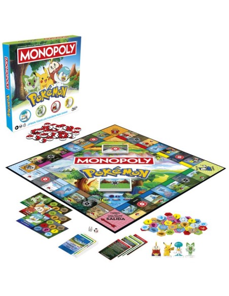 JUEGO DE MESA MONOPOLY EDICIÓN POKÉMON
