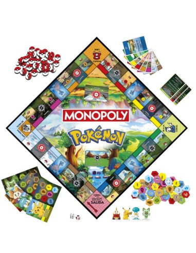 JUEGO DE MESA MONOPOLY EDICIÓN POKÉMON
