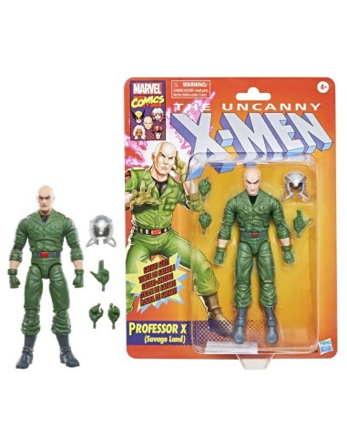 FIGURA DE ACCIÓN MARVEL LEGENDS SERIES X-MEN PROFESSOR X (SAVAGE LAND)